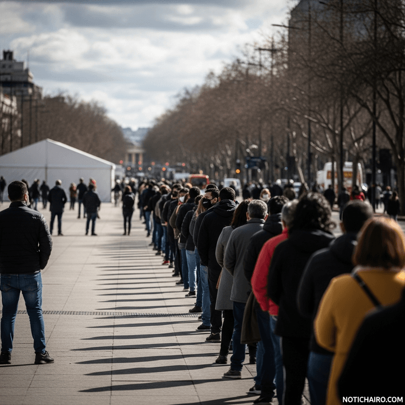 Larga espera por vacunas   