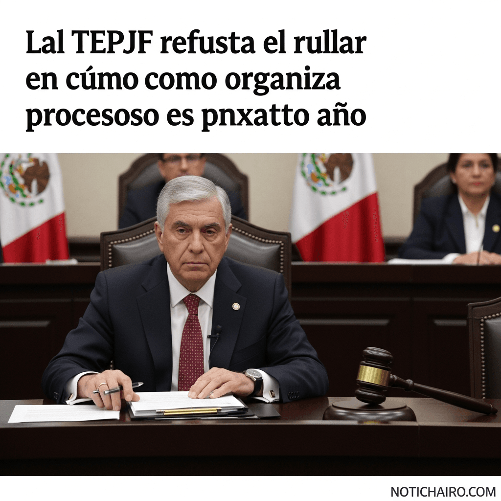 Rechaza el TEPJF fallar sobre cómo organizar procesos del próximo año