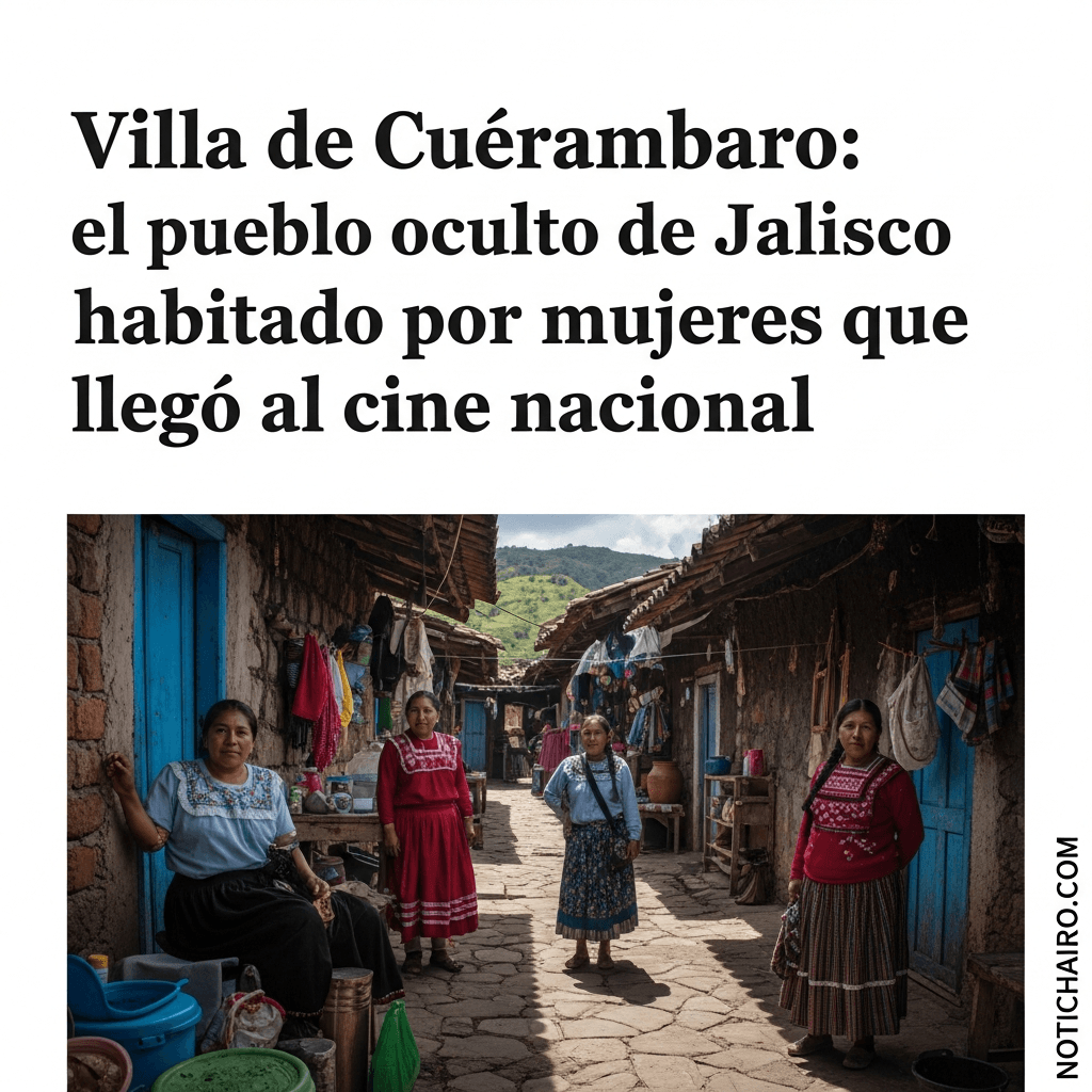 Villa de Cuérambaro: el pueblo oculto de Jalisco habitado por mujeres que llegó al cine nacional