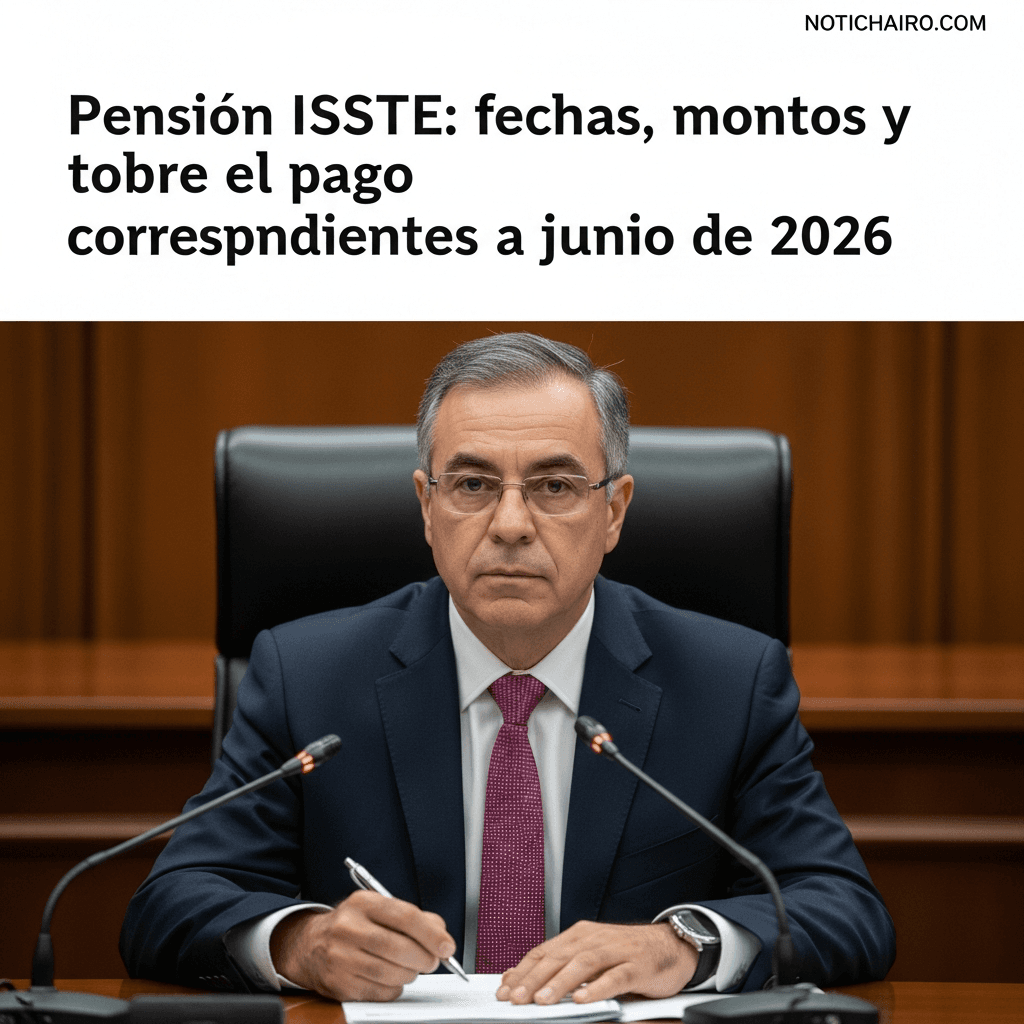 Pensión ISSSTE: fechas, montos y todo sobre el pago correspondiente a junio de 2026