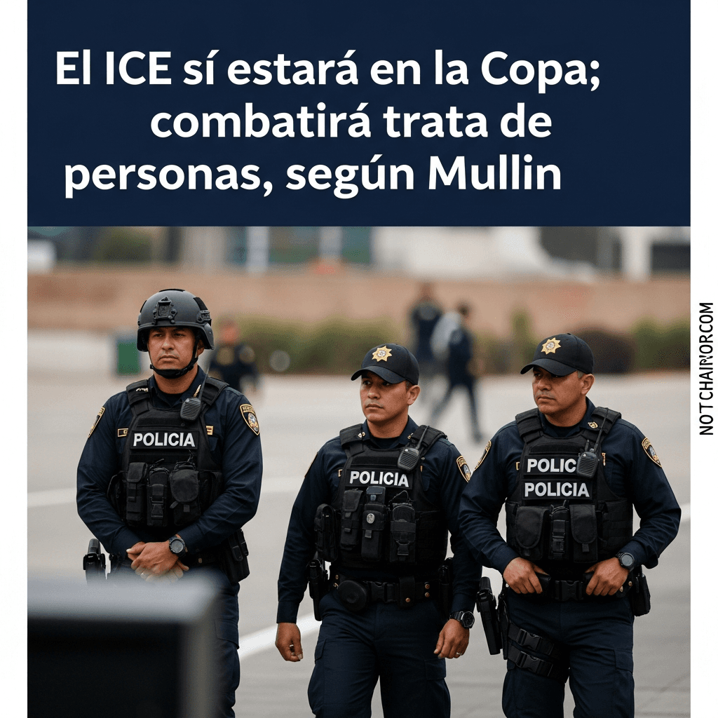 El ICE sí estará en la Copa; combatirá trata de personas, según Mullin
