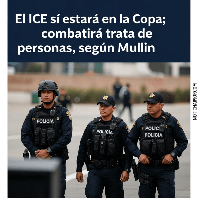 El ICE sí estará en la Copa; combatirá trata de personas, según Mullin