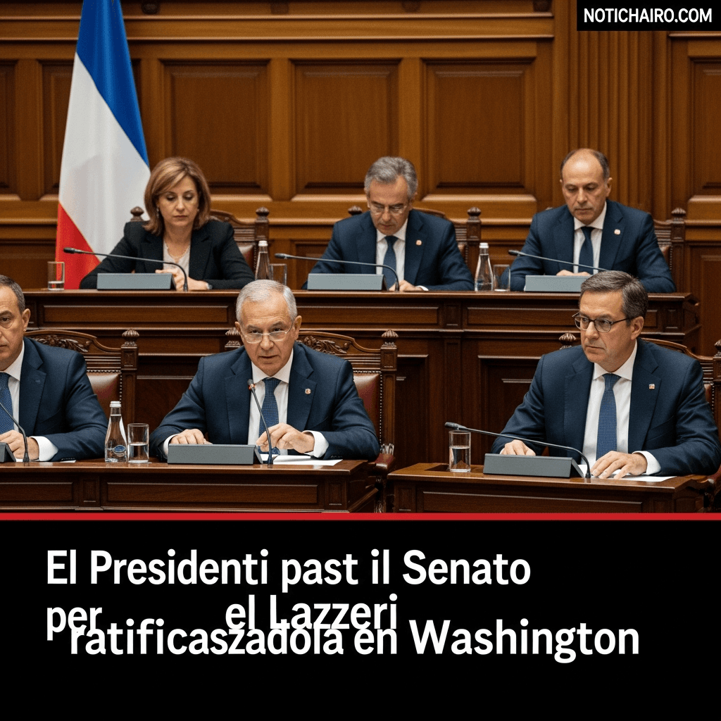 Solicita la Presidenta al Senado ratificación de Lazzeri como embajador en Washington