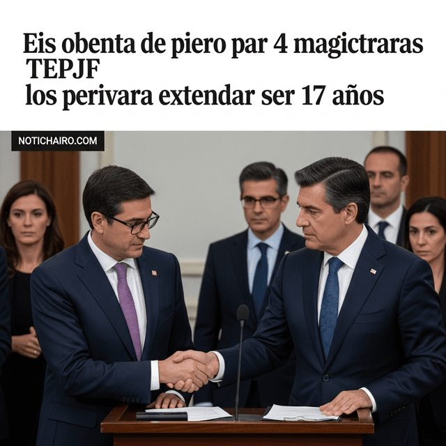 Abren puerta para que 4 magistrados del TEPJF ejerzan cargo por 17 años