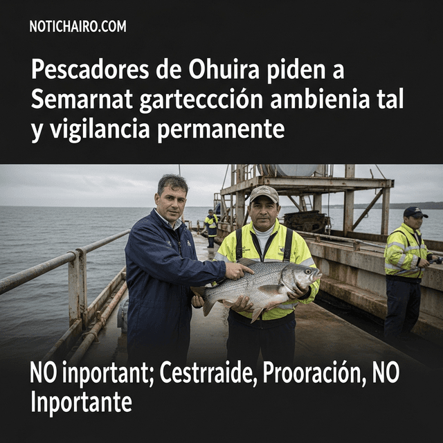 Pescadores de Ohuira piden a Semarnat garantizar protección ambiental y vigilancia permanente
