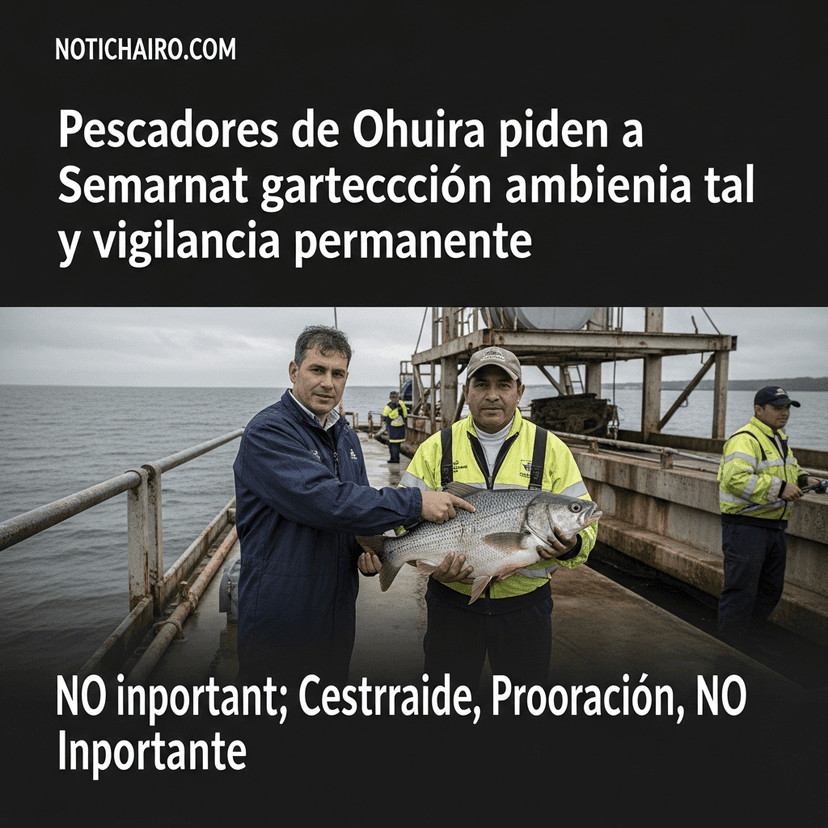 Pescadores de Ohuira piden a Semarnat garantizar protección ambiental y vigilancia permanente