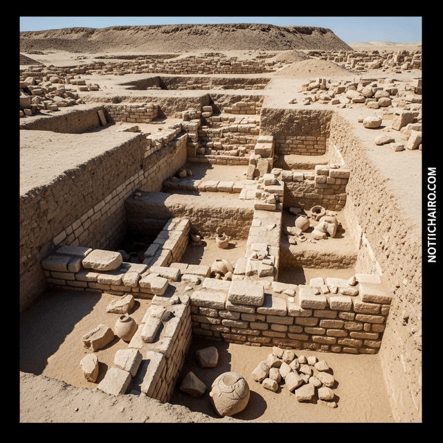 Egipto descubre ciudad perdida de la era bizantina en el desierto occidental