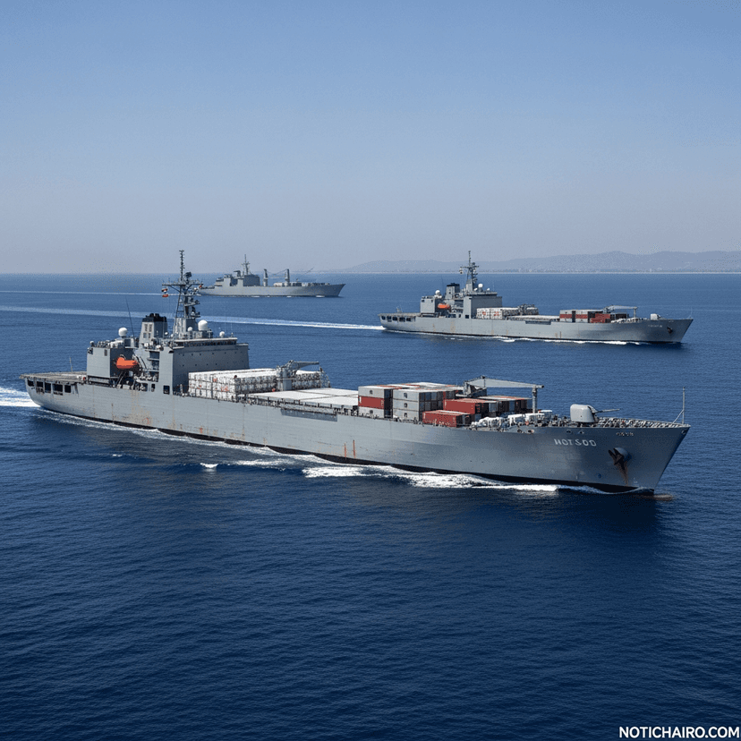 Envía México más de 718 toneladas de insumos a Venezuela en 2 buques de la Armada