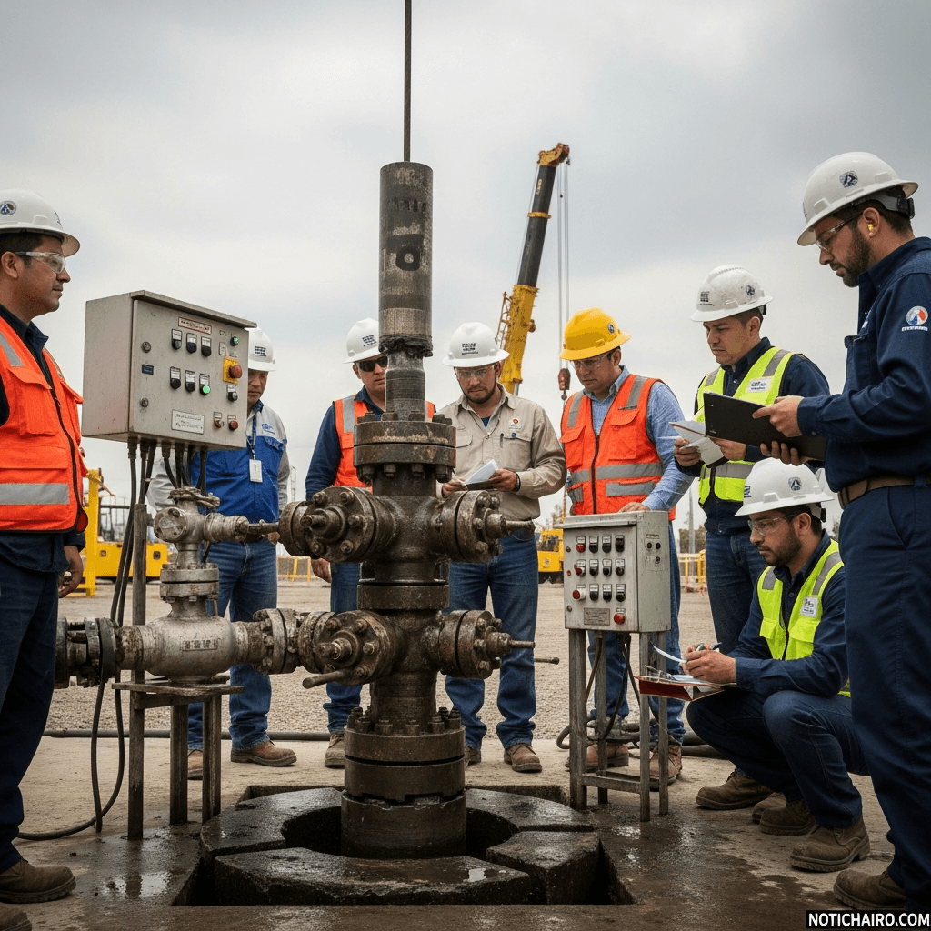 Pemex concluye cierre de pozo en Las Choapas