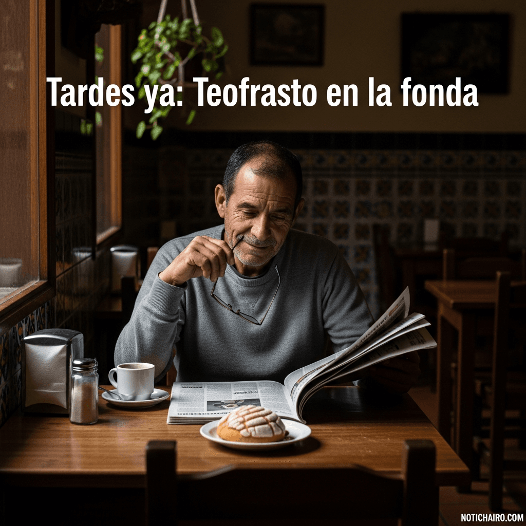 Tardes ya: Teofrasto en la fonda