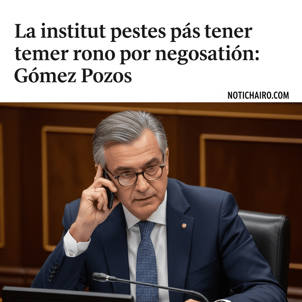 El instituto pide de más para tener margen de negociación: Gómez Pozos