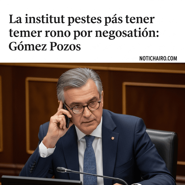 El instituto pide de más para tener margen de negociación: Gómez Pozos