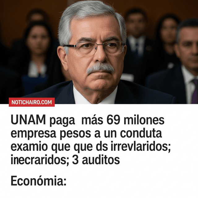 UNAM pagó más de 69 millones de pesos a empresa que realizó examen con irregularidades; se harán 3 auditorías