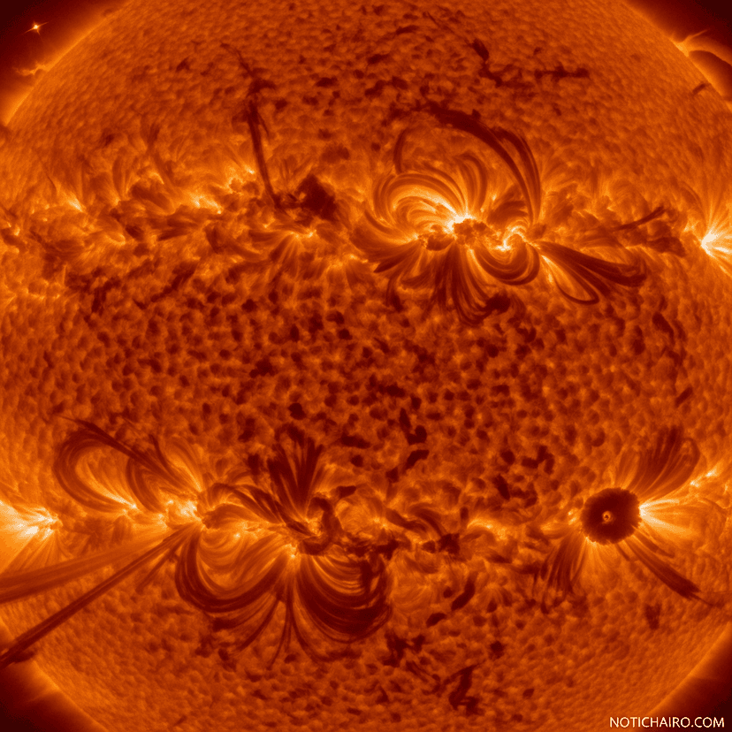 Imágenes nítidas de la superficie del Sol