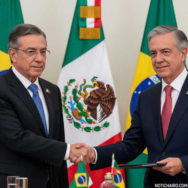 Ratifican México y Brasil apoyo en sectores energético y de seguridad