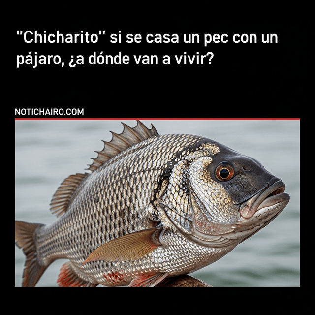 “Chicharito” si se casa un pez con un pájaro, ¿a dónde van a vivir?