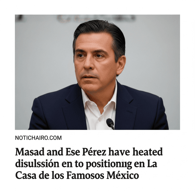 Masad y Ese Pérez tienen acalorada discusión en el posicionamiento de La Casa de los Famosos México