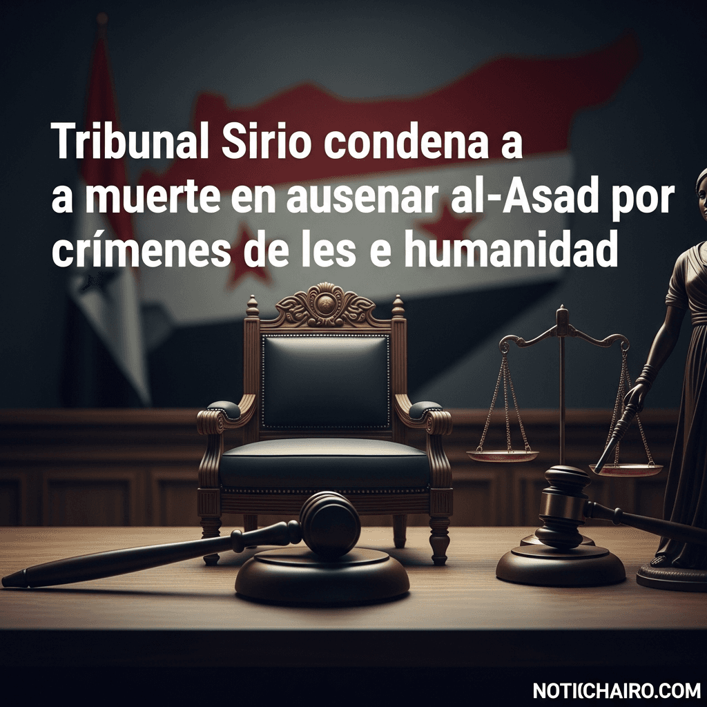 Tribunal sirio condena a muerte en ausencia a Bashar al-Assad por crímenes de lesa humanidad