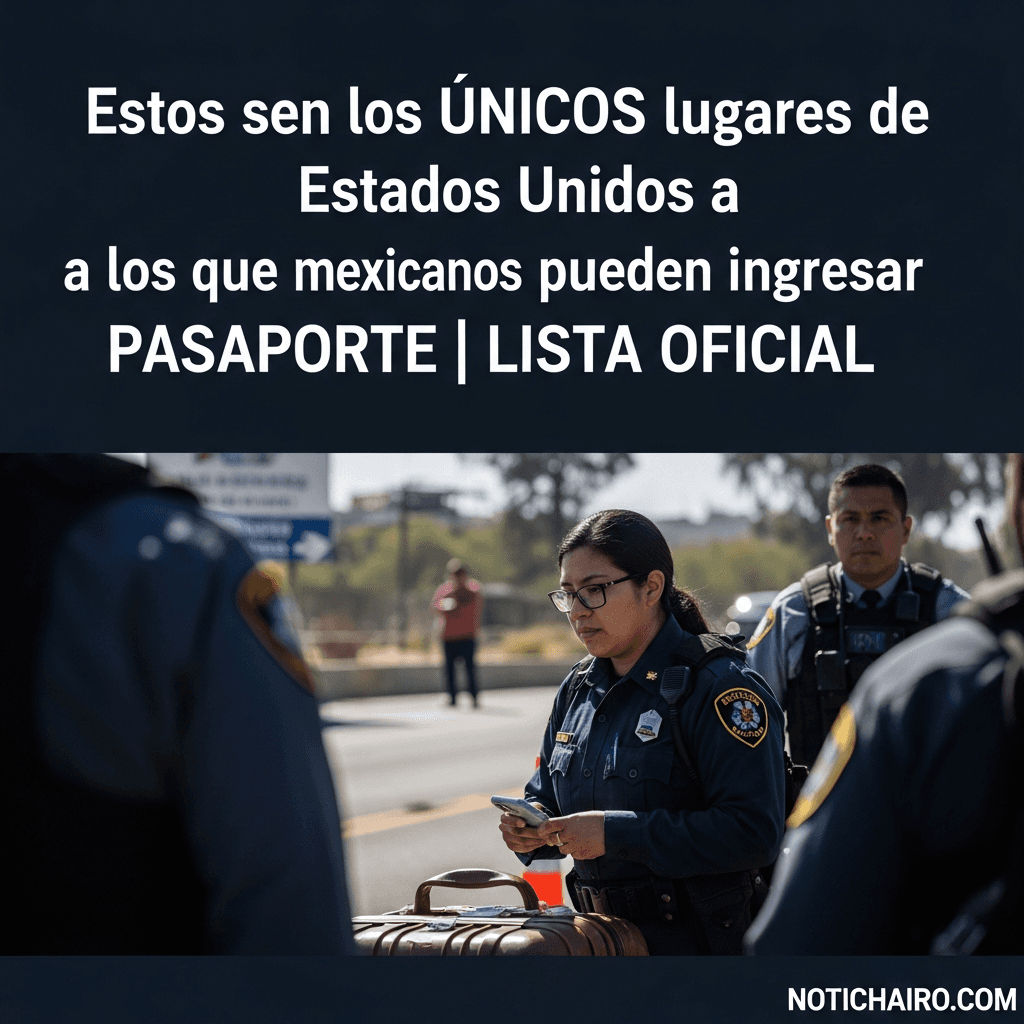 Estos son los ÚNICOS lugares de Estados Unidos a los que mexicanos pueden ingresar SIN PASAPORTE | LISTA OFICIAL
