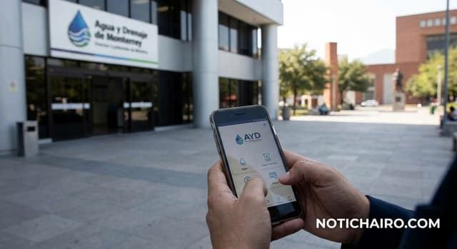 ¿Qué puedes hacer con AYD, la nueva app de Agua y Drenaje de Monterrey?