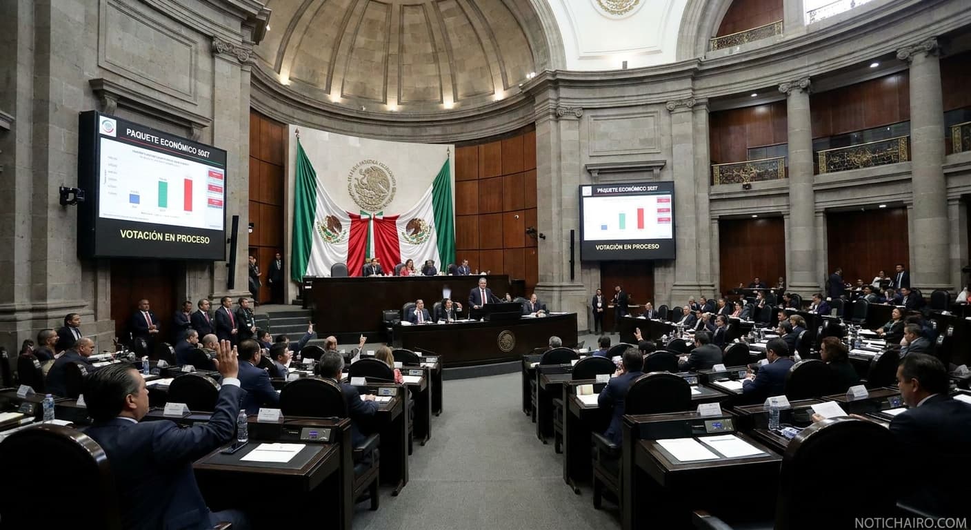 Avanza en el pleno del Senado el Paquete Económico de 2027