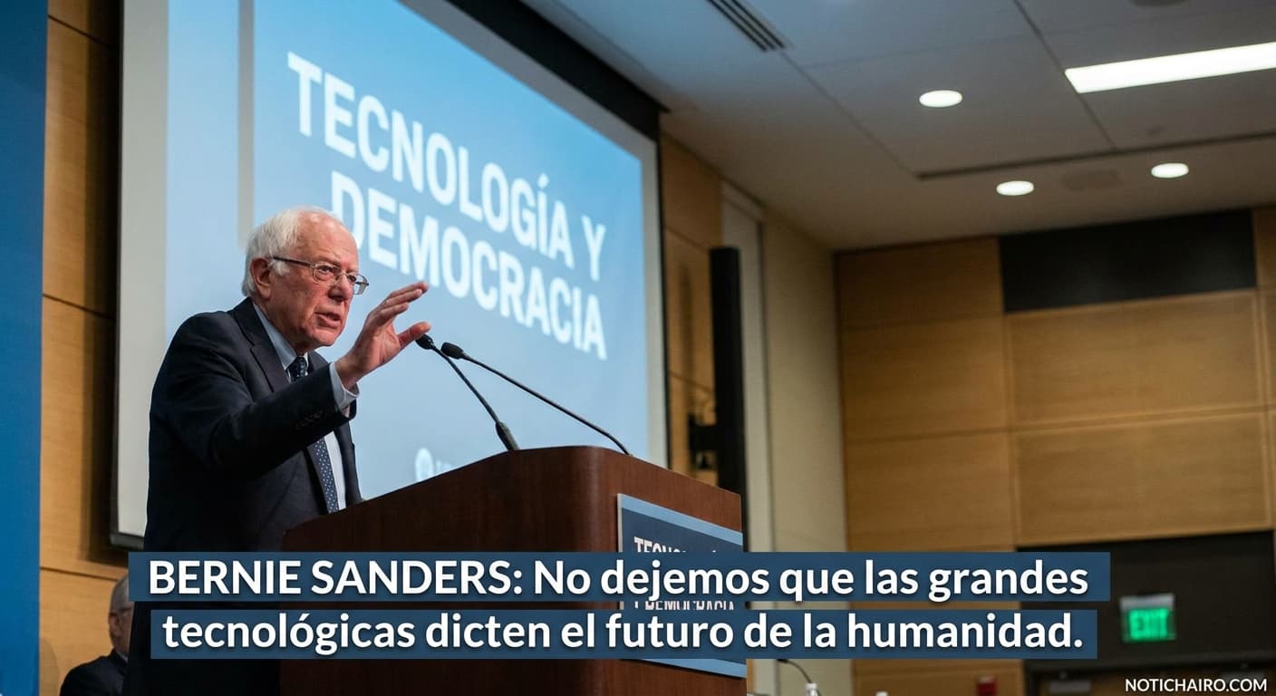 Bernie Sanders*: No dejemos que las grandes tecnológicas dicten el futuro de la humanidad