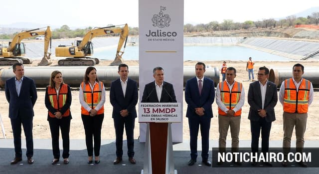 Federación invertirá 13 mmdp para obras hídricas en Jalisco