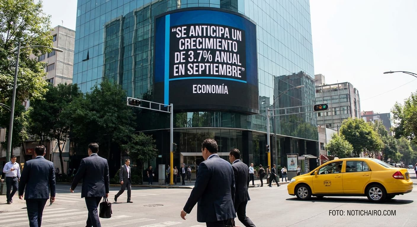 Se anticipa un crecimiento de 3.7% anual en septiembre