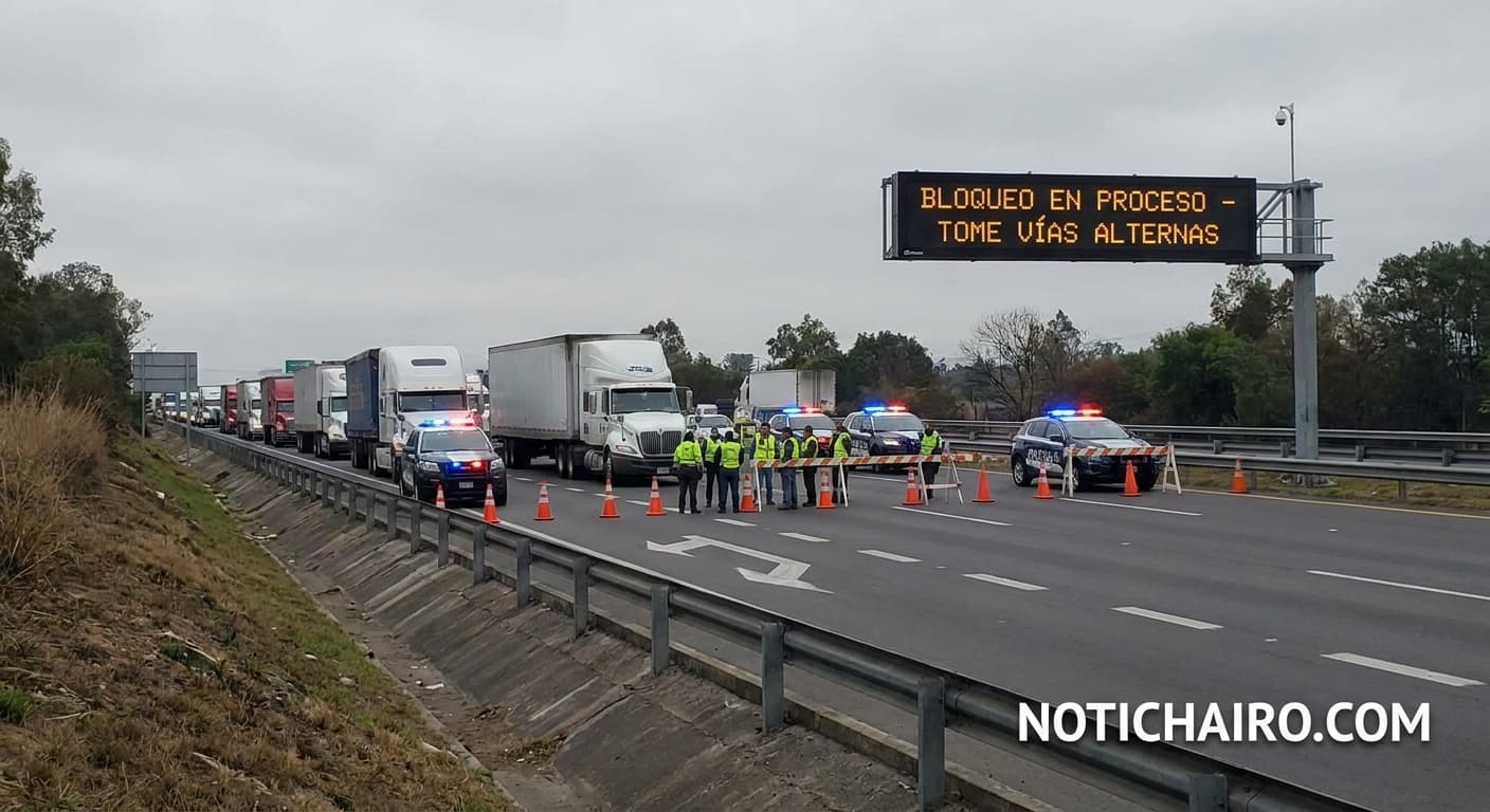 Alertan por CIERRES y BLOQUEOS en estas carreteras HOY viernes 23 de octubre | EN VIVO