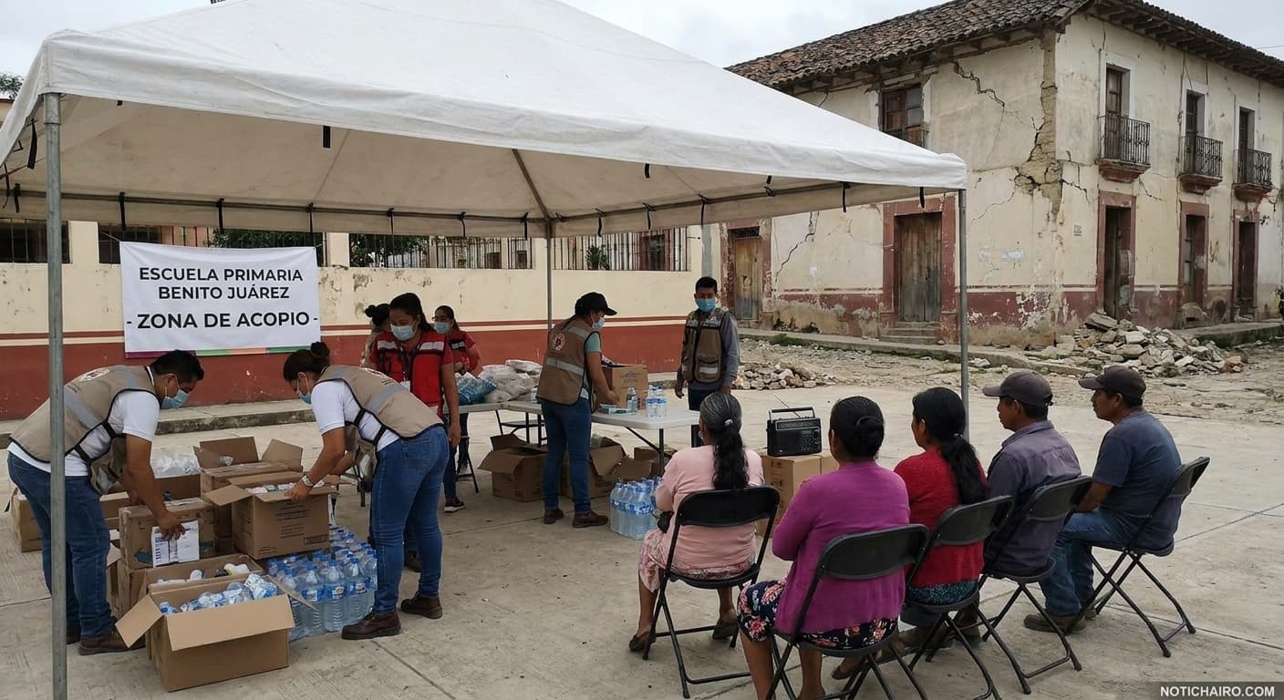 Suman 3,141 réplicas tras sismo de magnitud 7.4 en Chiapas