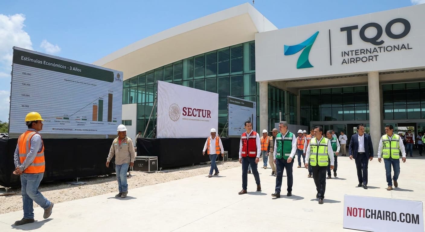Tendrá Aeropuerto de Tulum 3 años más de estímulos: Sectur