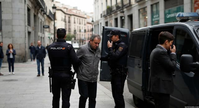 Arresto, por la presencia de la CIA