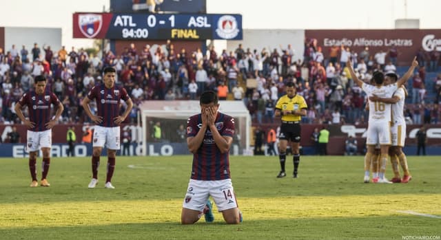 Atlante deja ir el empate al 94’, cae 1-0 ante San Luis y se despide prácticamente de la Liguilla