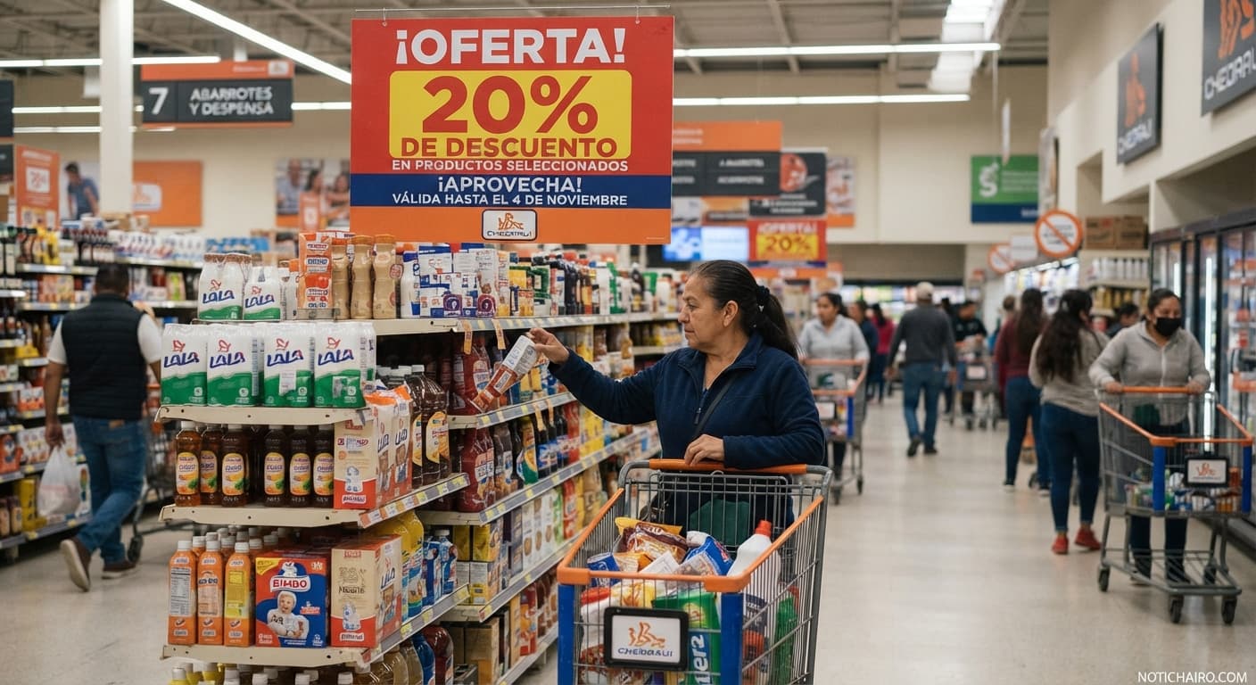 Chedraui lanza la oferta de 20% de descuento en productos seleccionados: validez hasta el 4 de noviembre