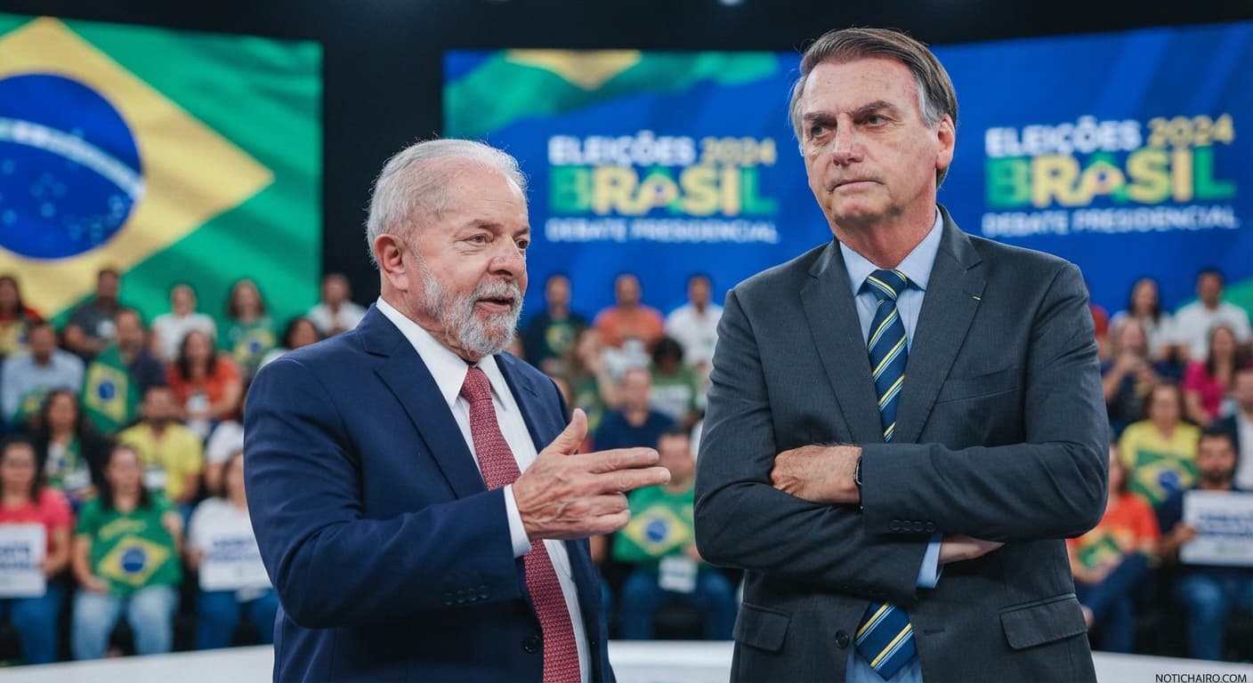 Los candidatos presidenciales en la recta final de la campaña electoral en Brasil.