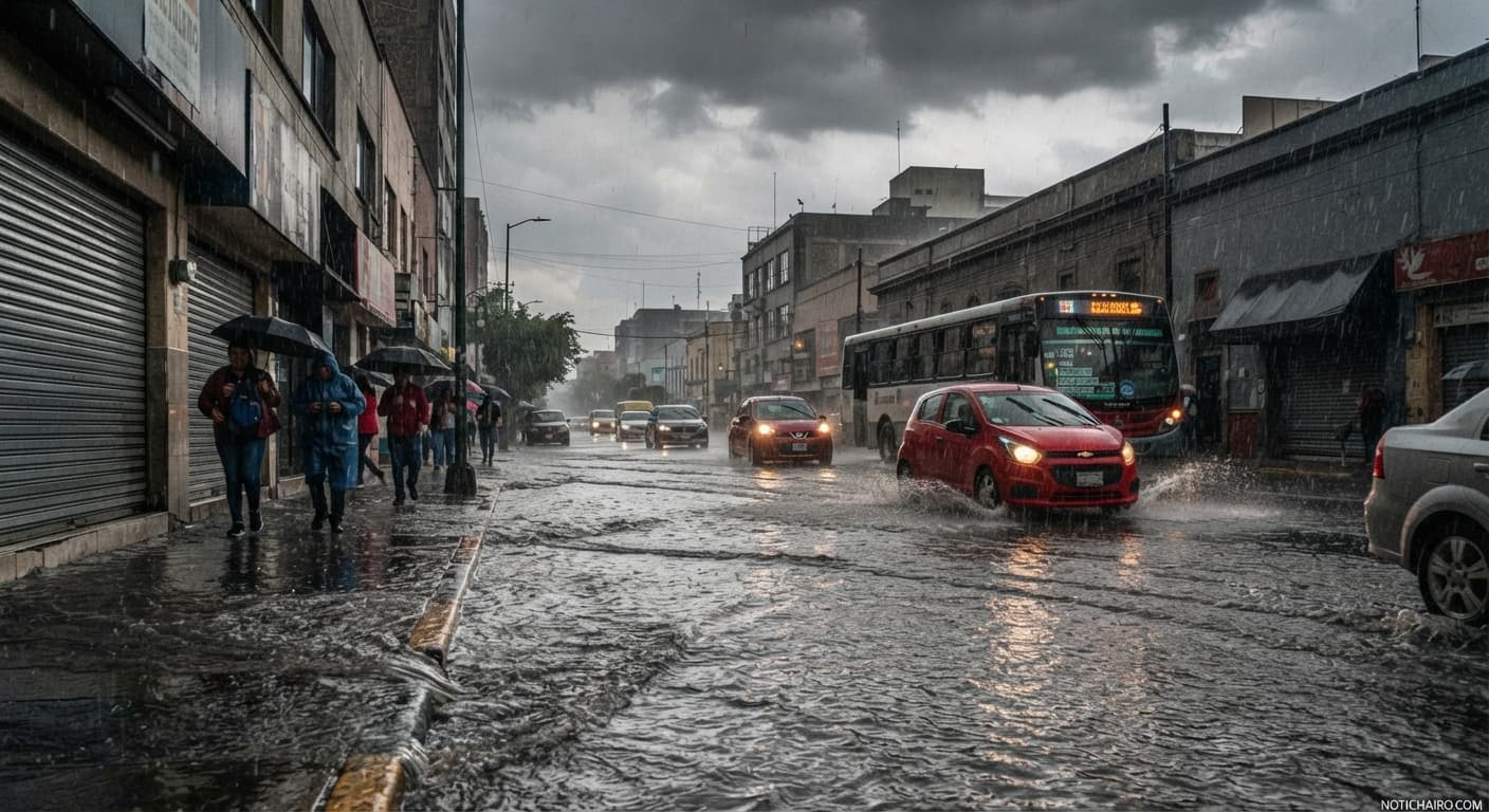 Varias regiones del país registran precipitaciones severas y actividad eléctrica este sábado.