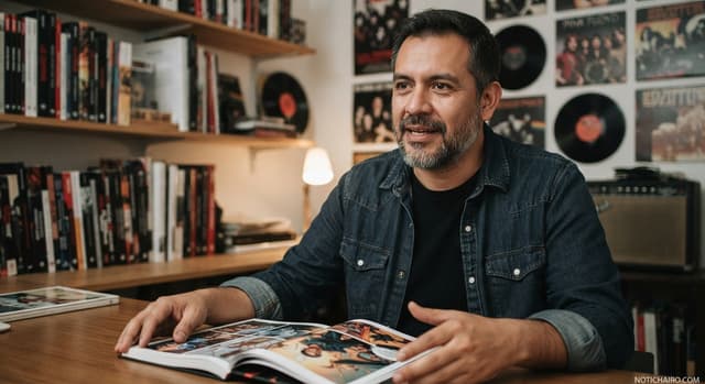 La narrativa gráfica y el rock, dos intereses que me acompañan desde la adolescencia: Alfredo Bedolla