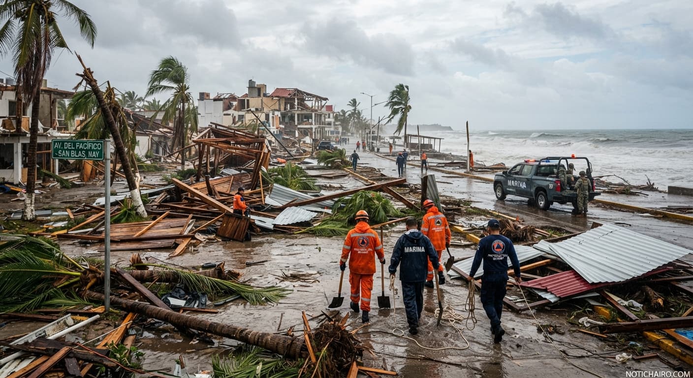 Vance evoluciona a huracán categoría 2, estos son los estados en ALERTA MÁXIMA | Trayectoria EN VIVO