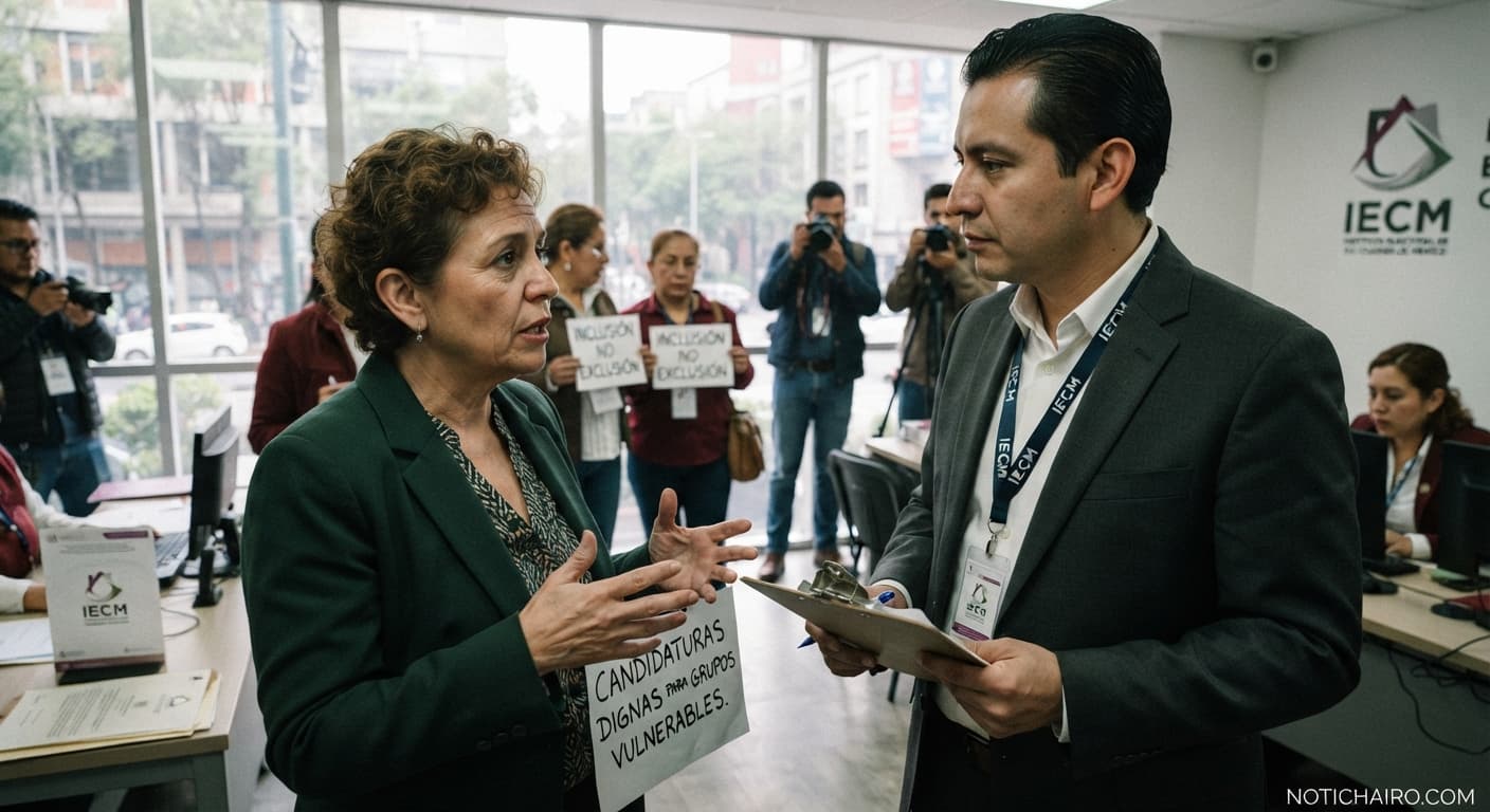 IECM: partidos han quitado candidaturas a grupos vulnerables