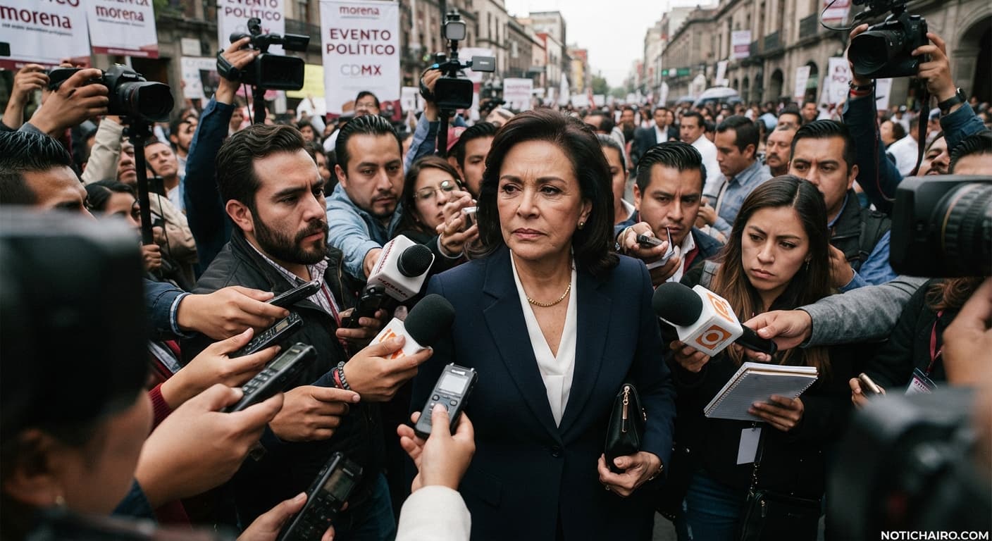 Imagen de archivo que ilustra los escándalos políticos y mediáticos en la Ciudad de México.