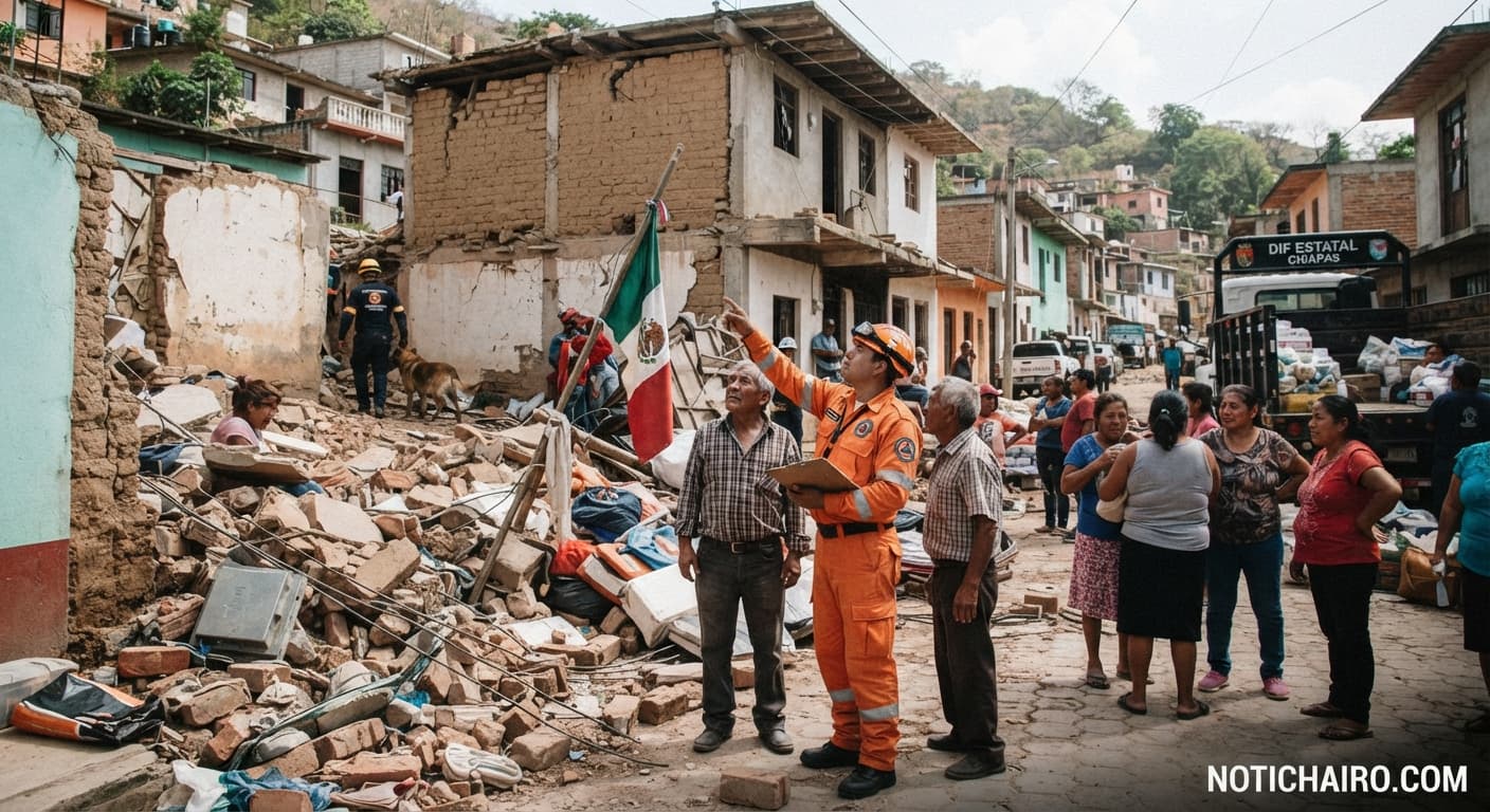Sismológico Nacional reporta más de 3 mil réplicas tras sismo en Chiapas