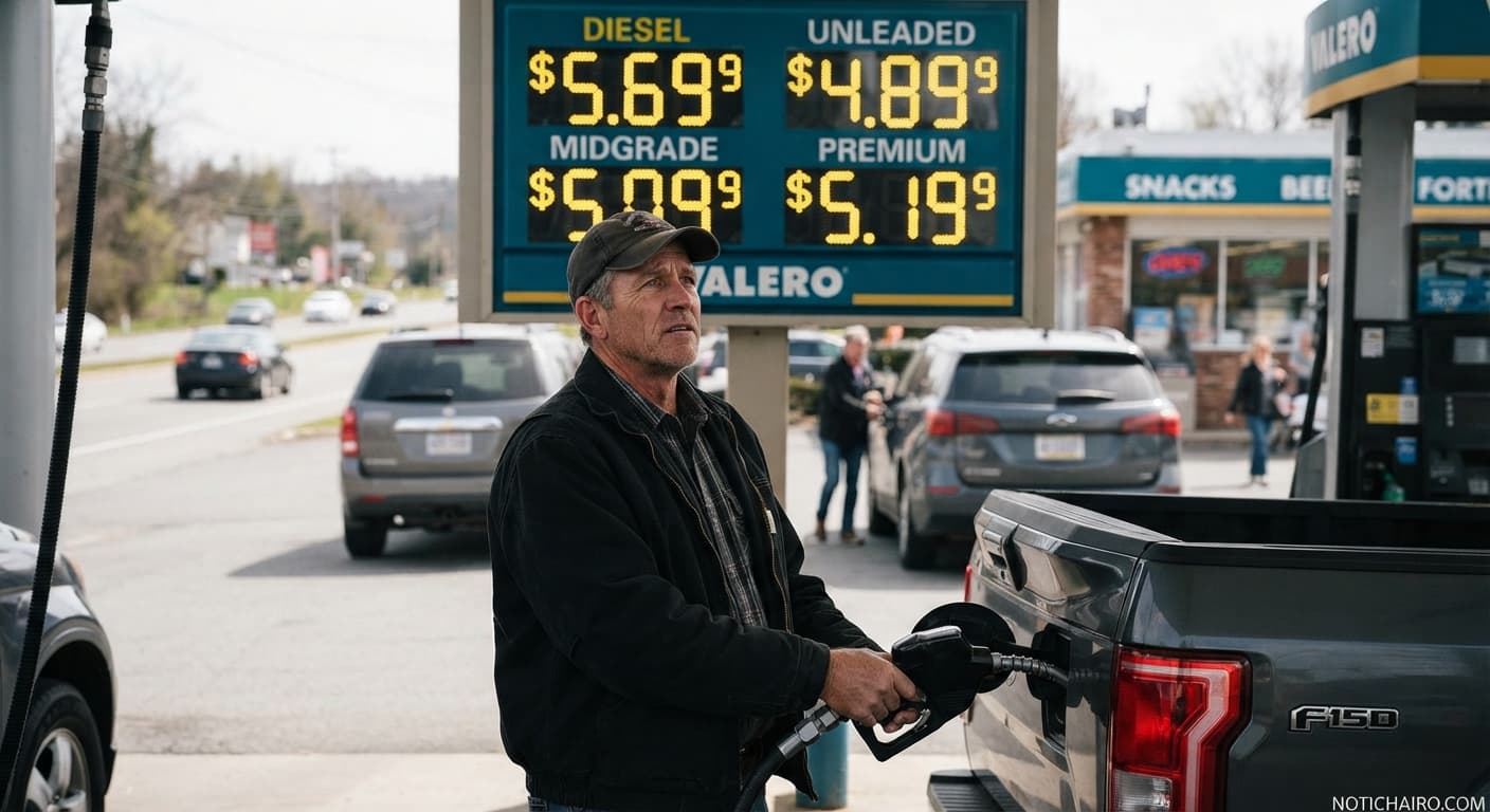 Estaciones de servicio en Estados Unidos registran precios elevados que preocupan a los automovilistas de cara a los comicios.