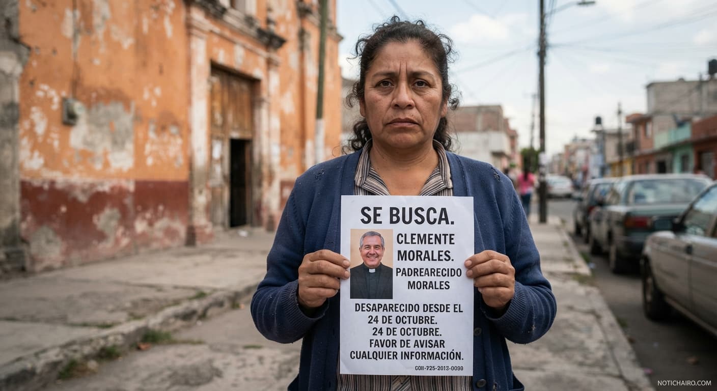 Buscan a Clemente Morales, sacerdote desaparecido desde el 24 de octubre