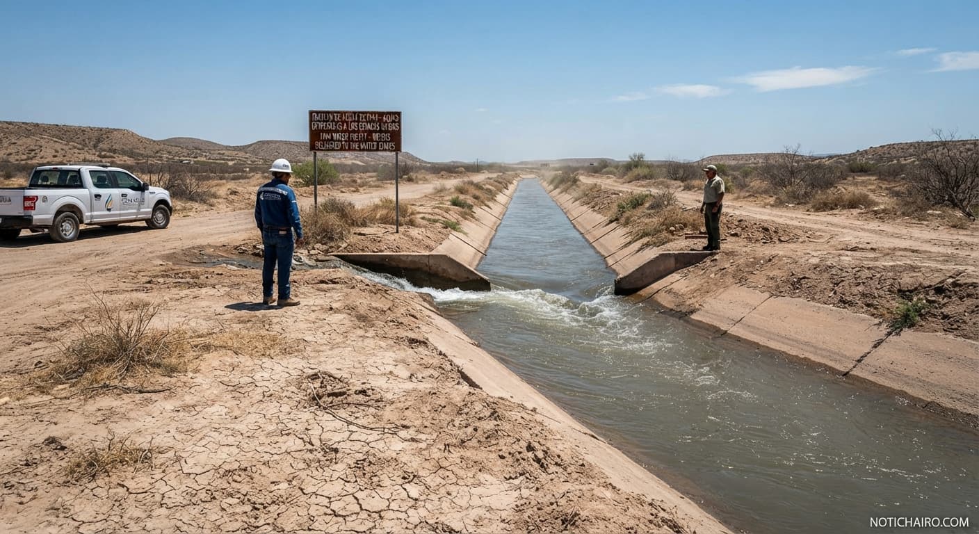 Pese a sequía extrema, México cumple Tratado de Aguas con Estados Unidos