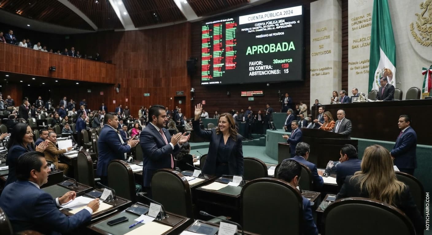 San Lázaro aprobó el ejercicio fiscal 2024 del sexenio anterior.