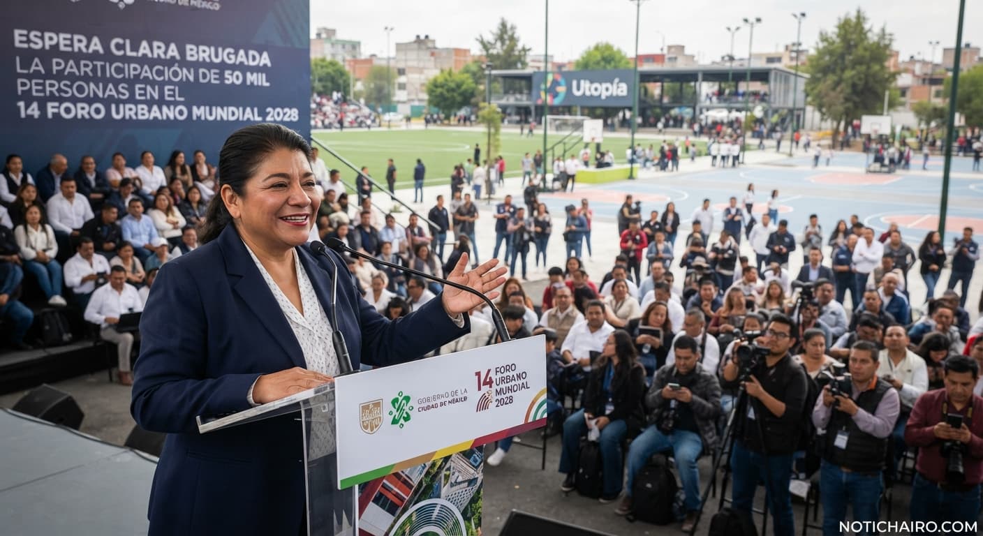 La Ciudad de México se prepara para recibir el Foro Urbano Mundial en 2028.