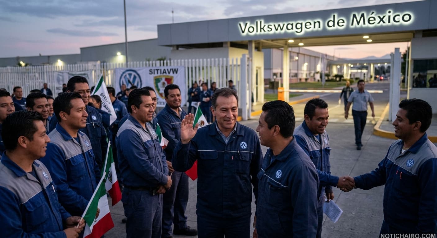 Obreros automotrices logran acuerdo salarial mediante consulta democrática, evitando el paro de labores.