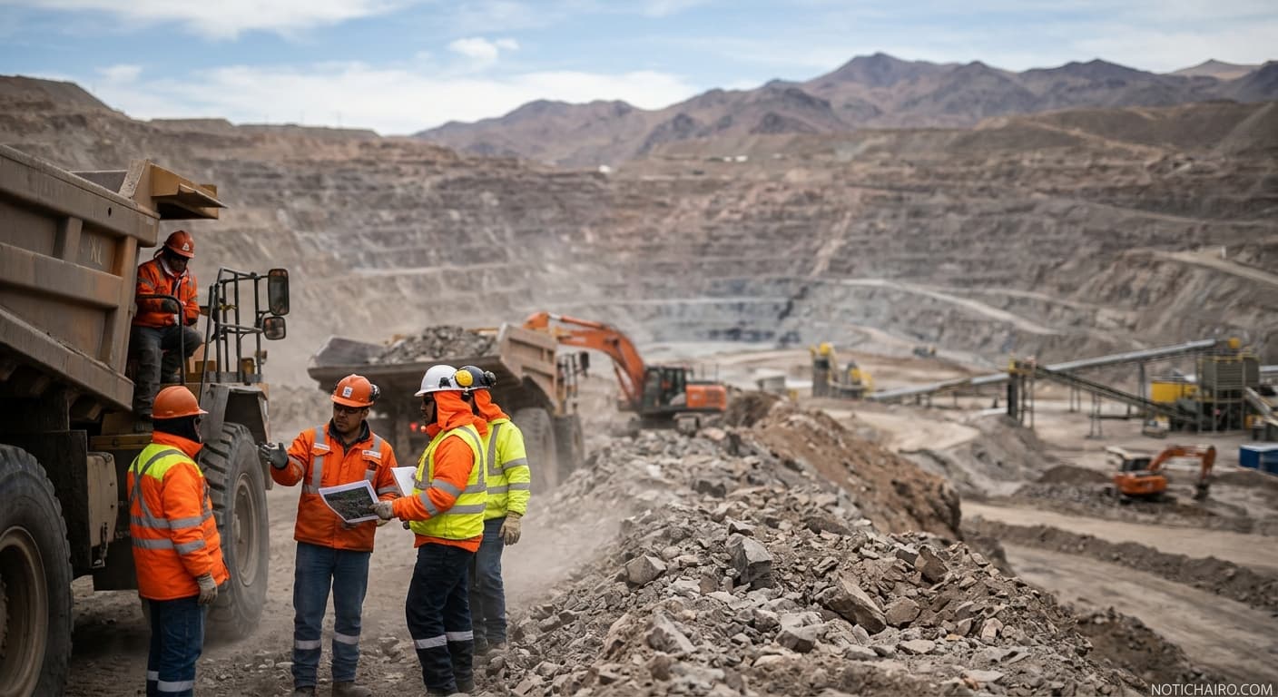 La producción minera nacional repuntó más de 21 por ciento en el ejercicio 2025.