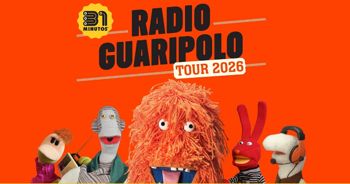 31 Minutos llegará al Auditorio Nacional con "Radio Guaripolo II"