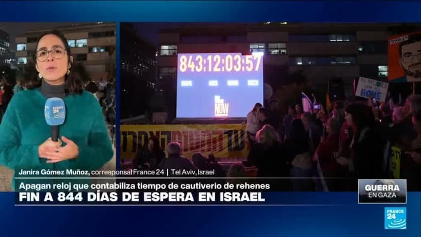 844 días después, Israel frena el reloj de los rehenes y Gaza ruega que se aplique el plan de tregua